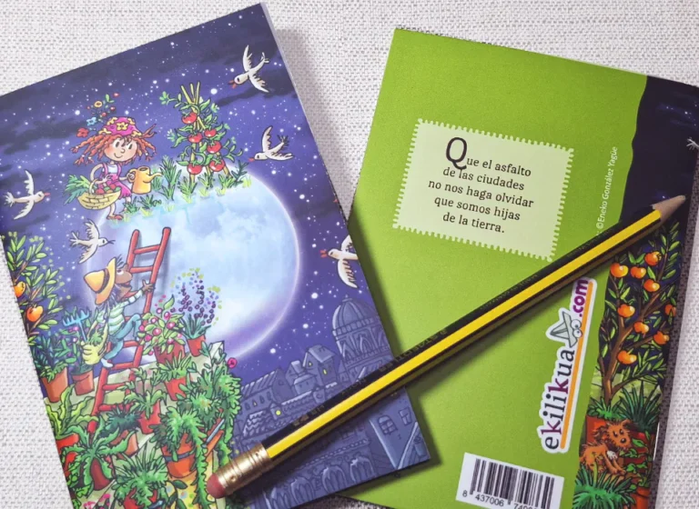 Libreta Huerto hasta en la luna 3