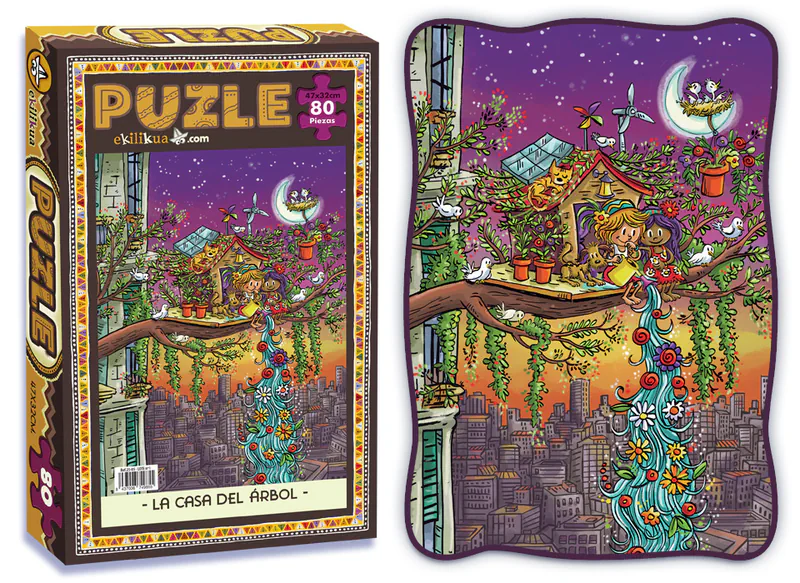 Puzzle Casa del arbol