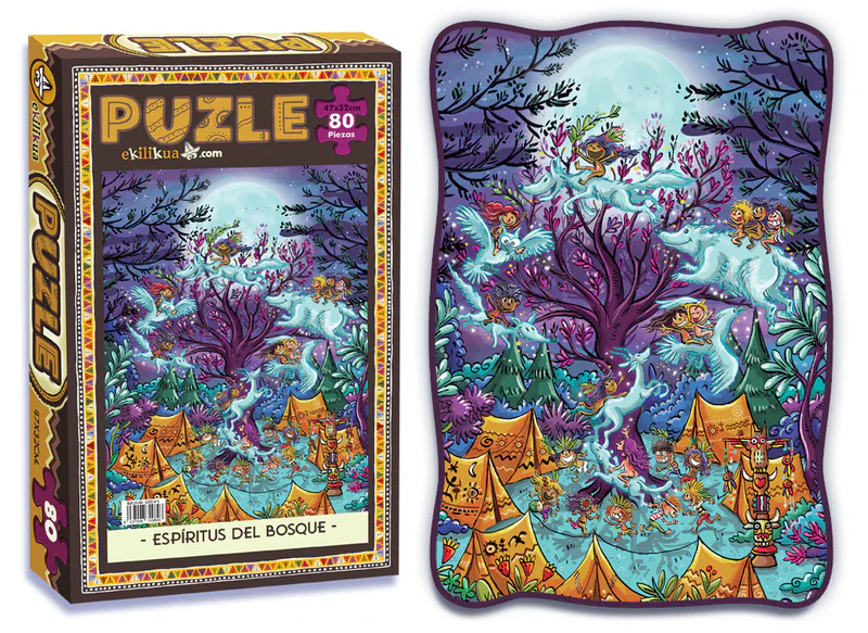Puzzle Espiritus del bosque