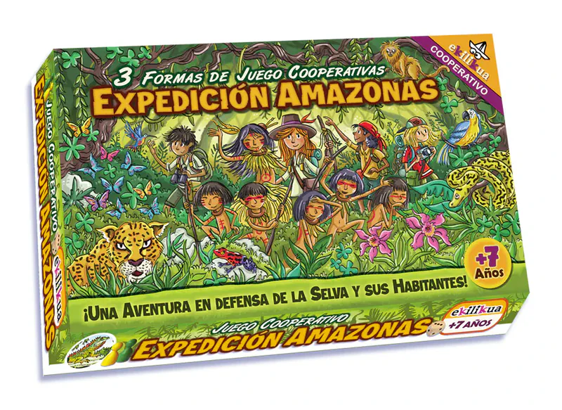 juego de mesa expedicion amazonas