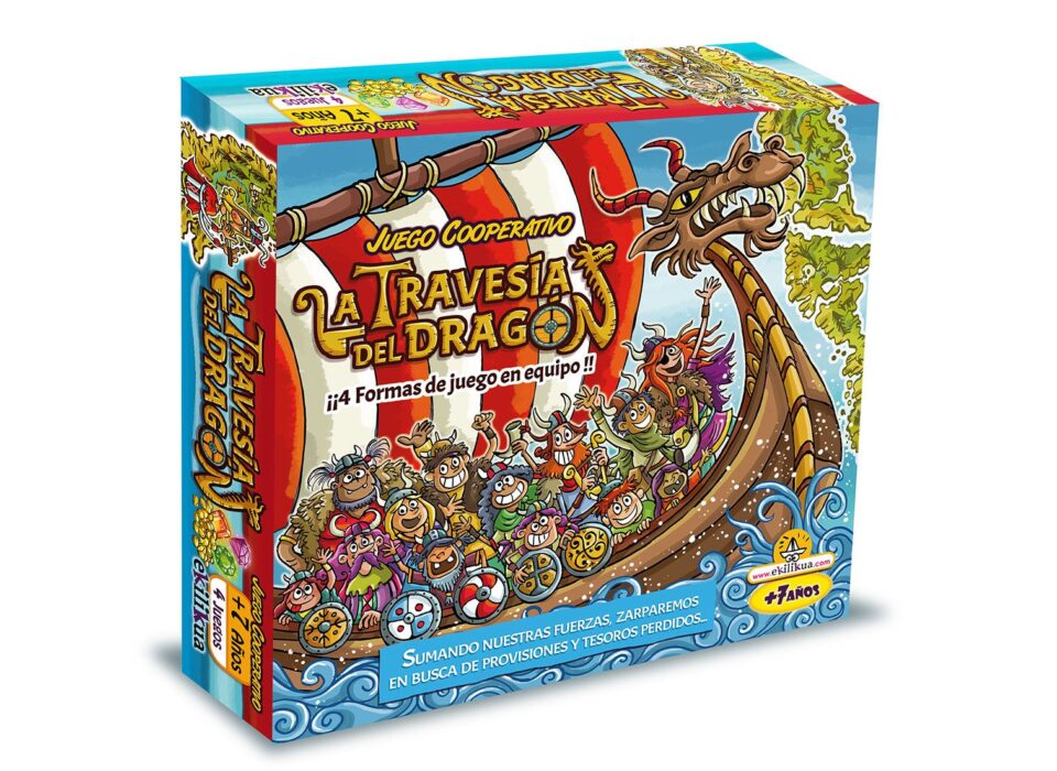 Juego de mesa cooperativo de vikingos