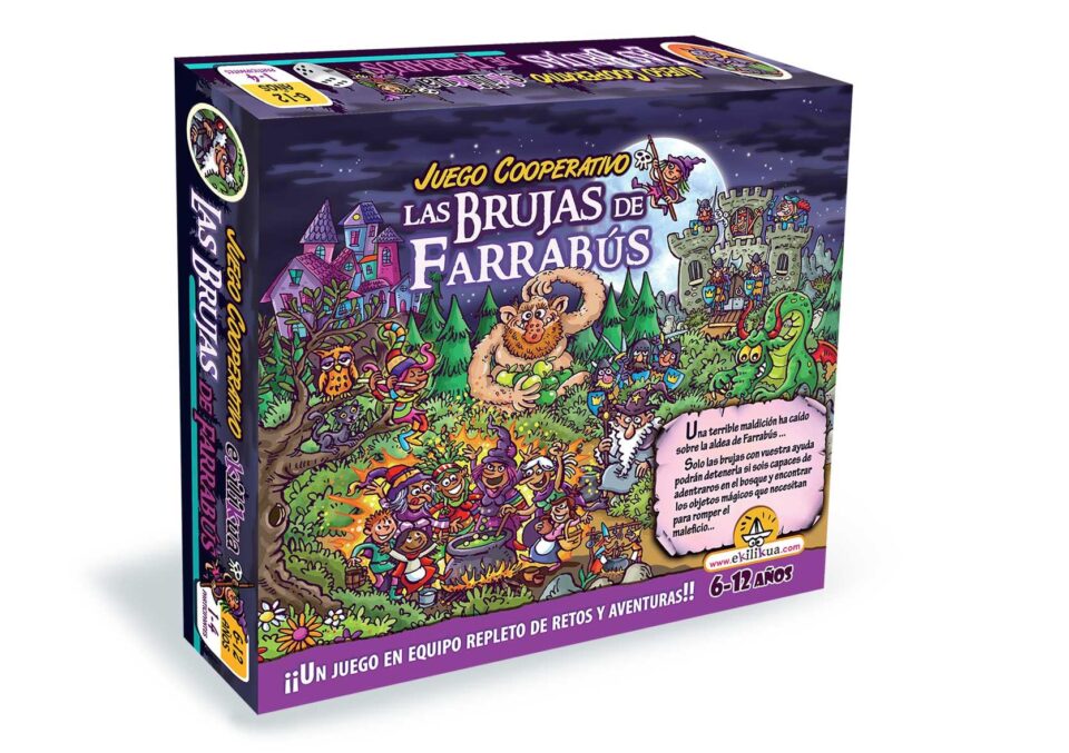 Juego de mesa cooperativo para niños/as