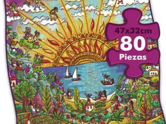 puzzle 80 piezas sembrando amaneceres 2