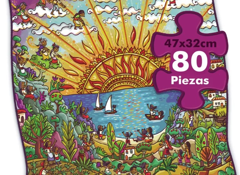 puzzle 80 piezas sembrando amaneceres 2